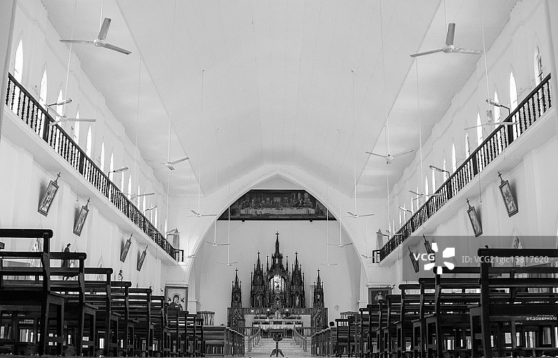 喀拉拉邦阿拉普扎大教堂图片素材