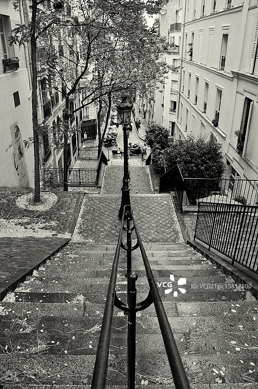 蒙马特，巴黎图片素材