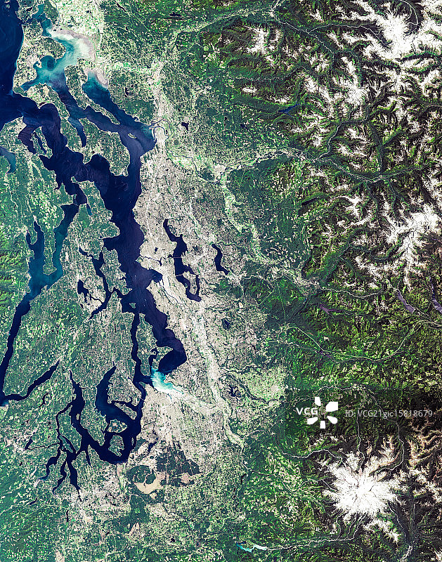 普吉特海湾图片素材