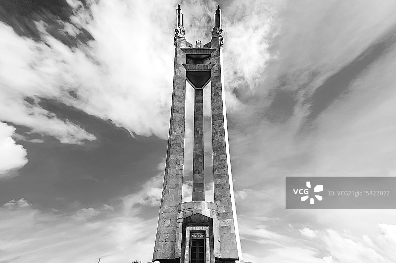 奎松市纪念圈图片素材