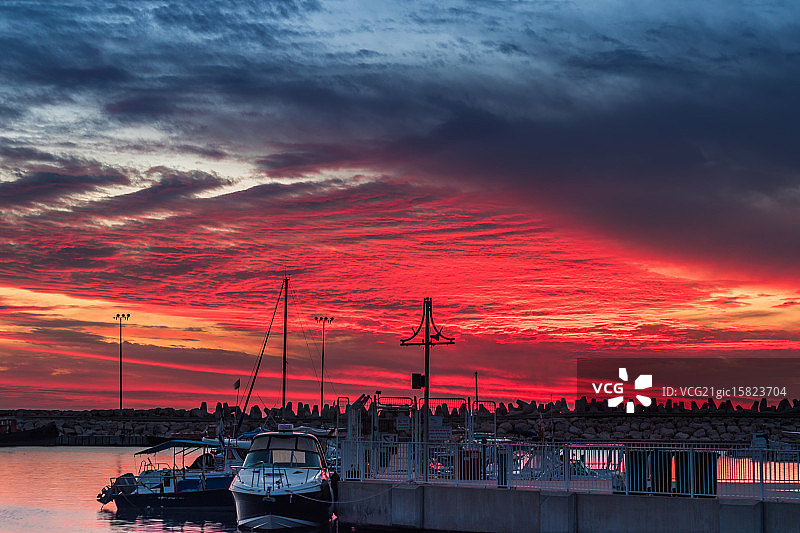 阿什杜德游艇港图片素材