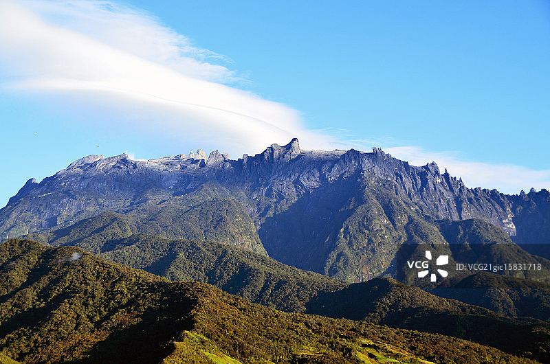 马来西亚京那巴鲁山图片素材