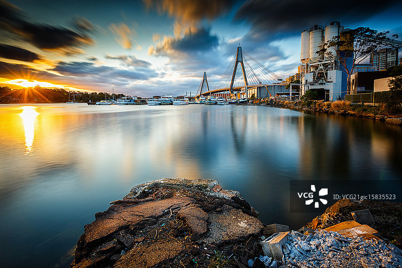 澳新军团大桥图片素材