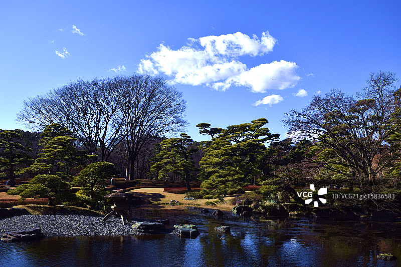 东京皇居花园图片素材