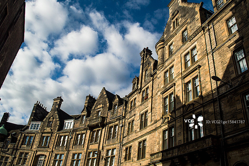 爱丁堡联排别墅图片素材