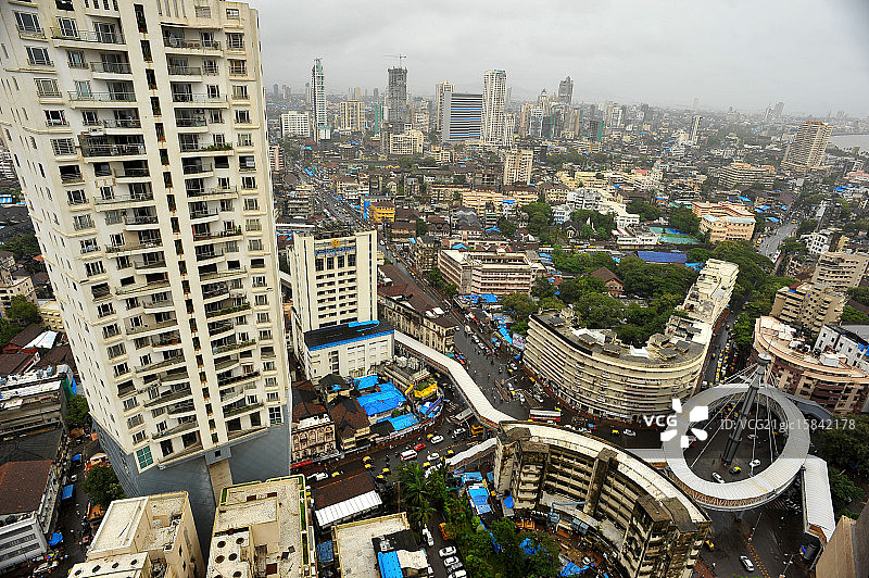 孟买天际线图片素材