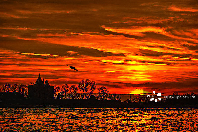 城堡景观图片素材