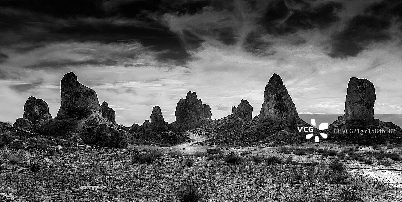 特罗纳的古老神像图片素材