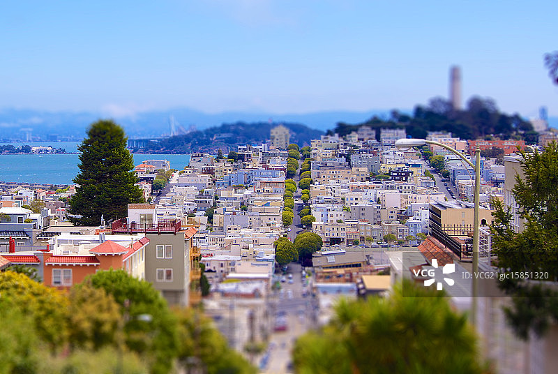 伦巴底街的微缩景观图片素材