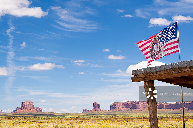 纪念碑谷风光图片素材