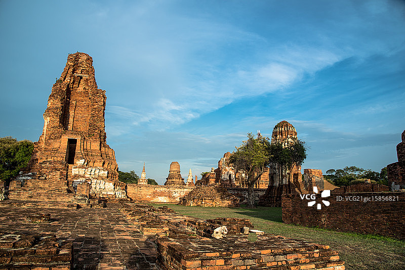 玛哈泰寺，泰国图片素材