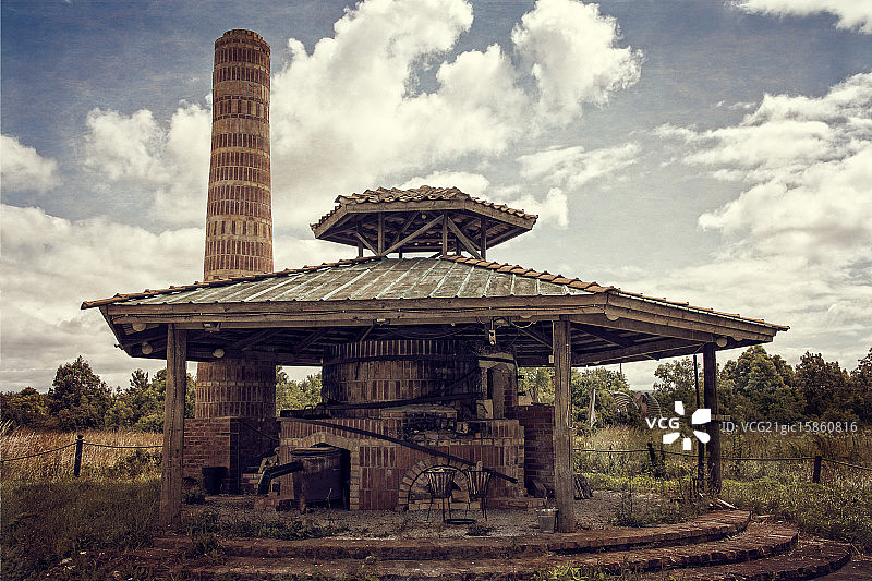 旧陶器窑图片素材