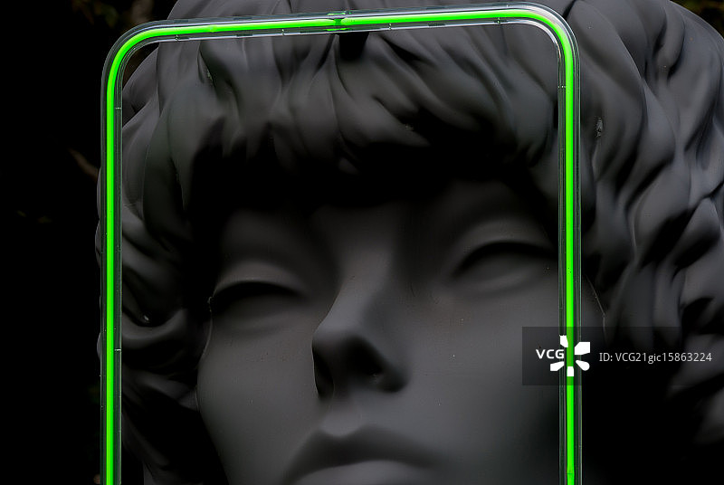 纽约市政厅公园人像图片素材