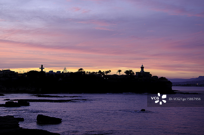 锡拉库萨 - 宣礼塔图片素材