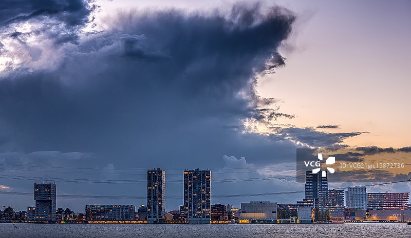 阿尔梅勒云景图片素材