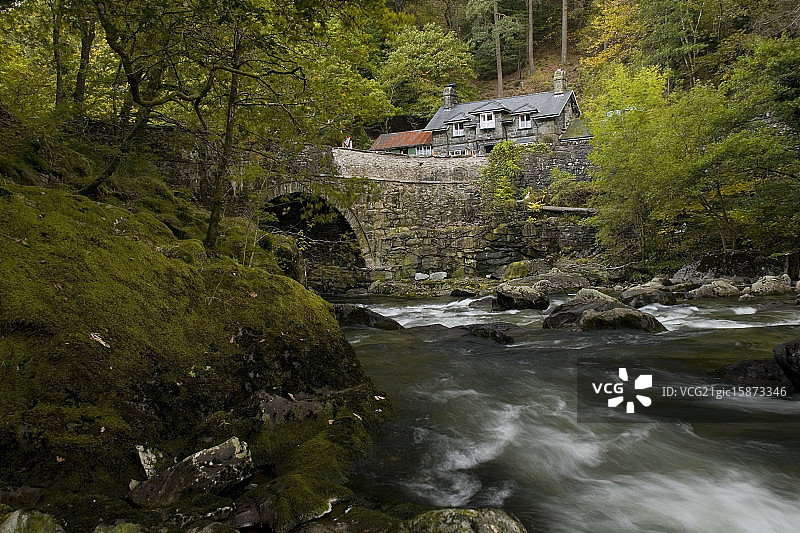 斯诺多尼亚山的自然力量图片素材
