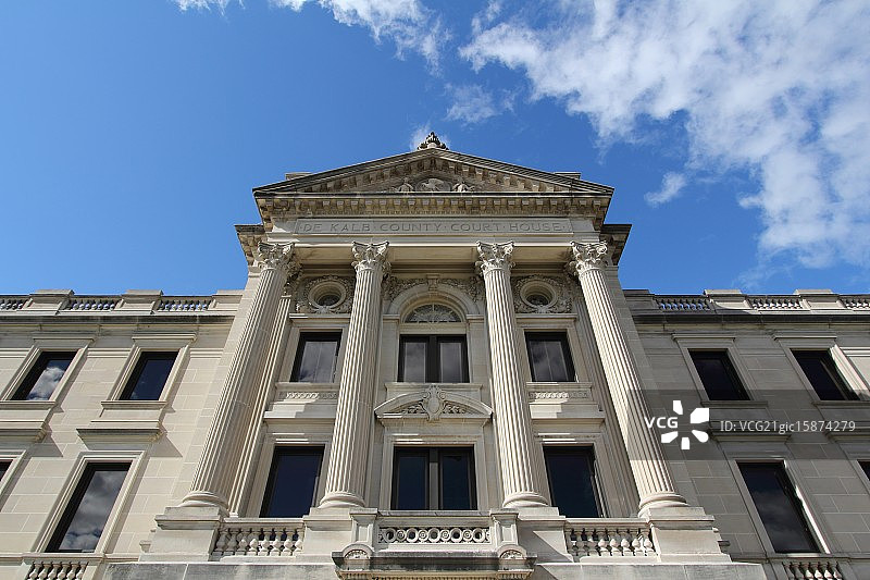 迪卡尔布县法院图片素材