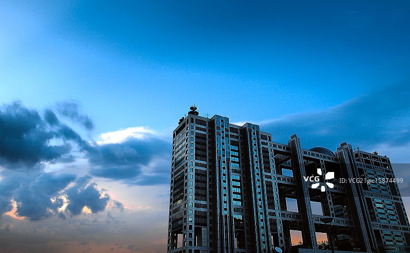 东京富士电视台大楼图片素材