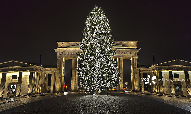 柏林勃兰登堡门图片素材