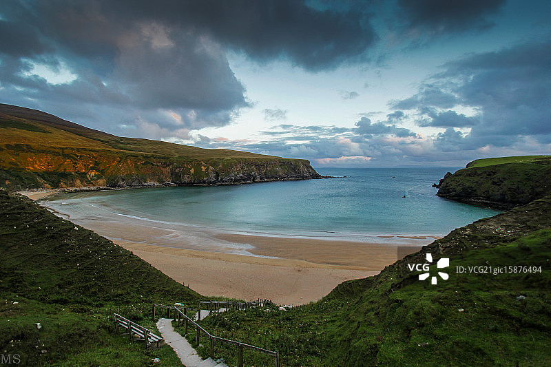 多尼戈尔银色海滩图片素材