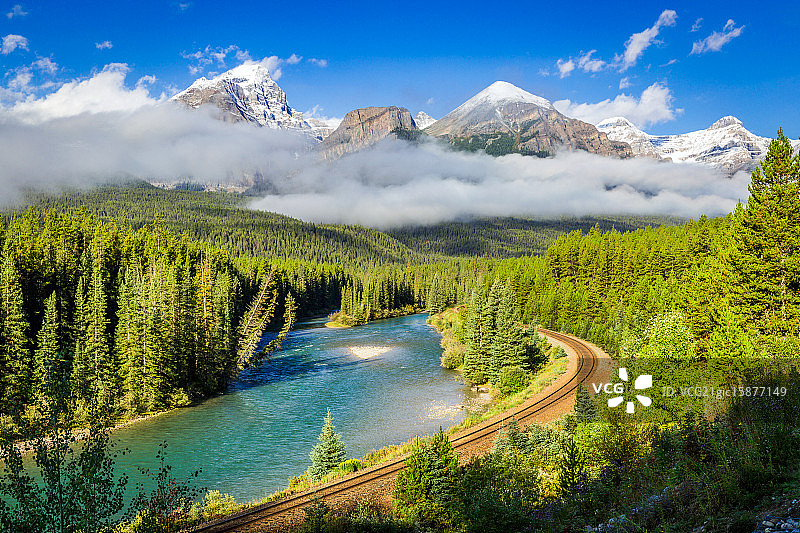 班夫风光图片素材