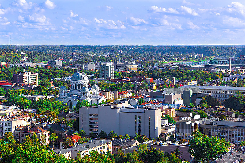 考纳斯老城区图片素材