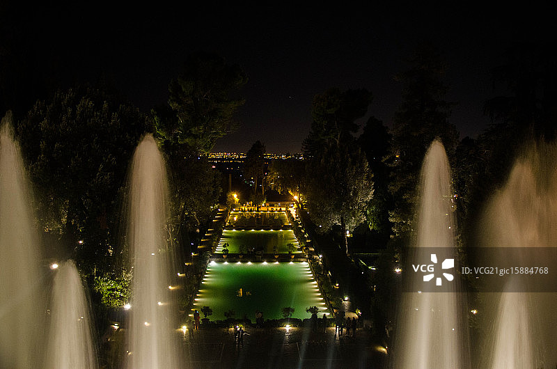 埃斯特别墅花园图片素材