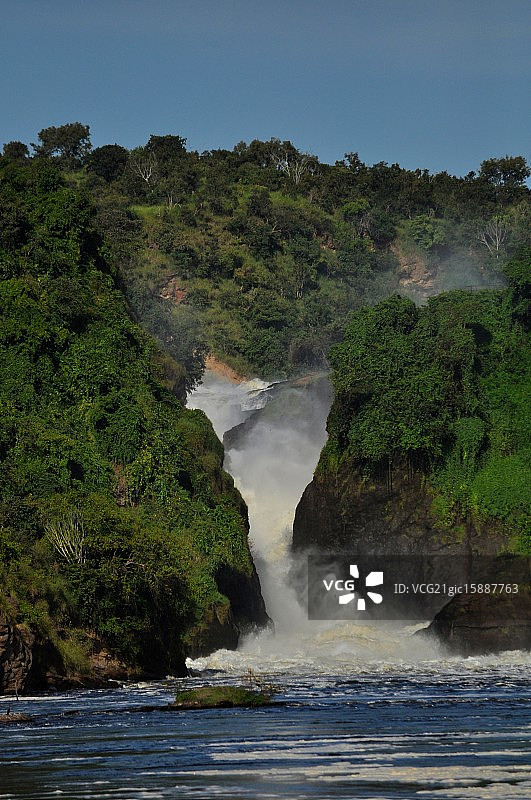 乌干达默奇森瀑布图片素材