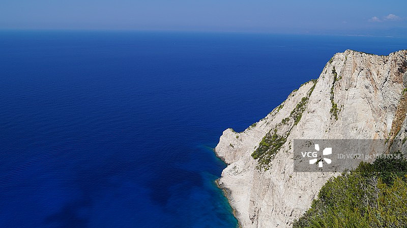 希腊扎金索斯岛纳瓦吉奥地区图片素材