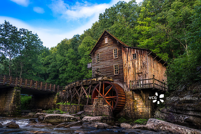 格雷德溪磨坊图片素材