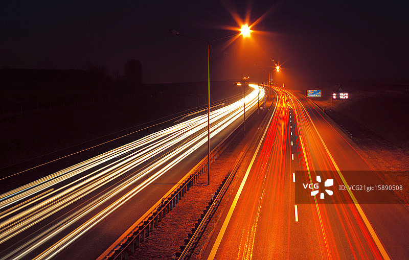 波兰的公路图片素材