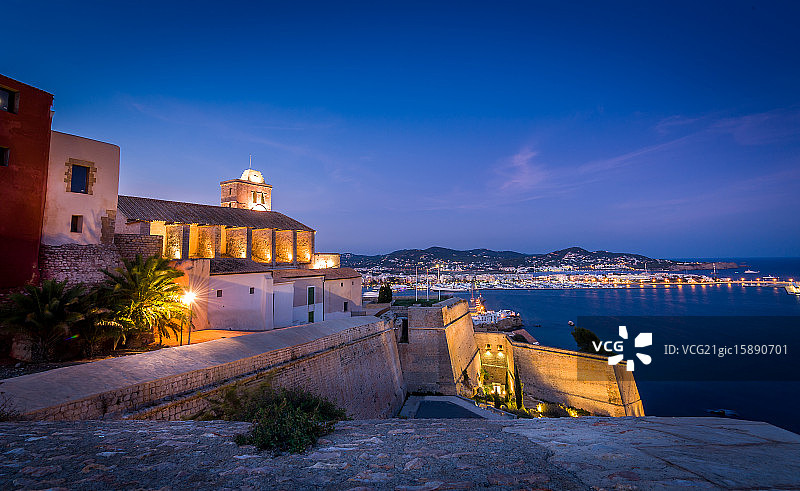 伊维萨岛堡垒图片素材