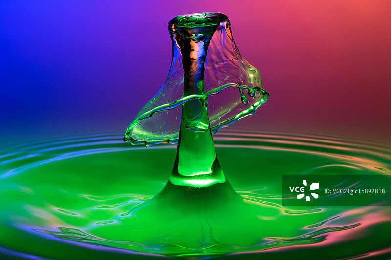 彩色水图片素材