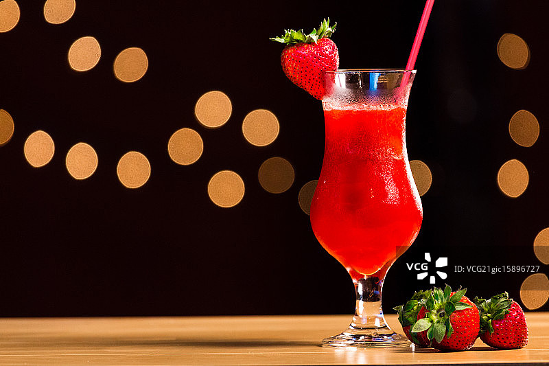 草莓代基里酒图片素材