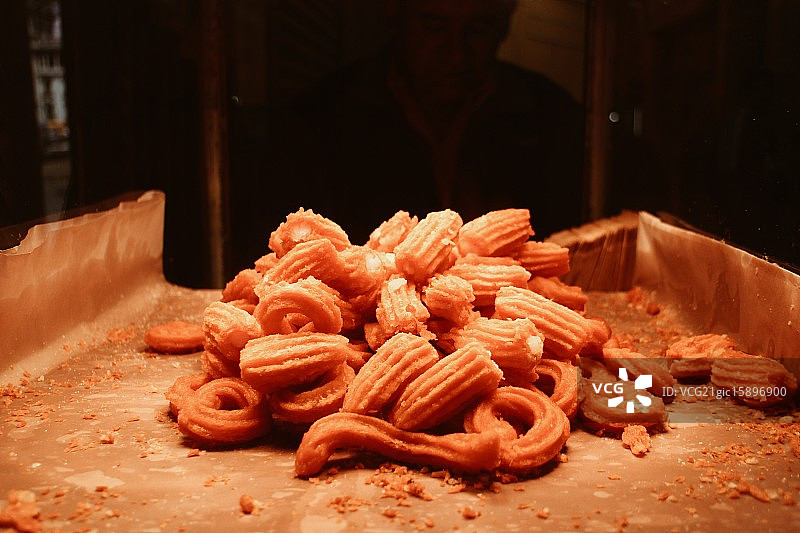 西班牙油条图片素材