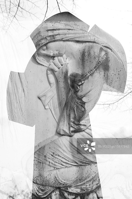 麦当娜的十字架图片素材