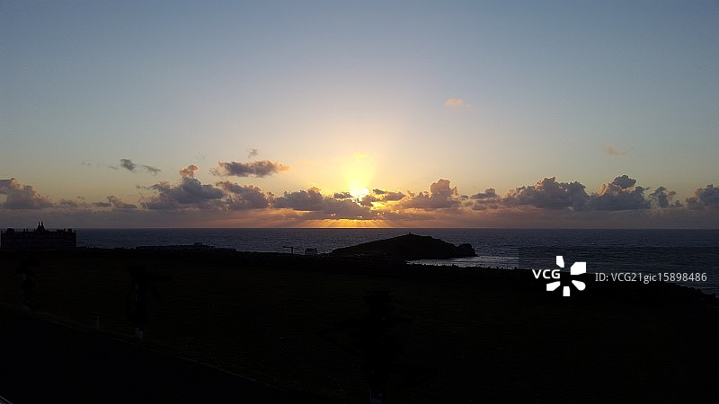 纽基日落图片素材