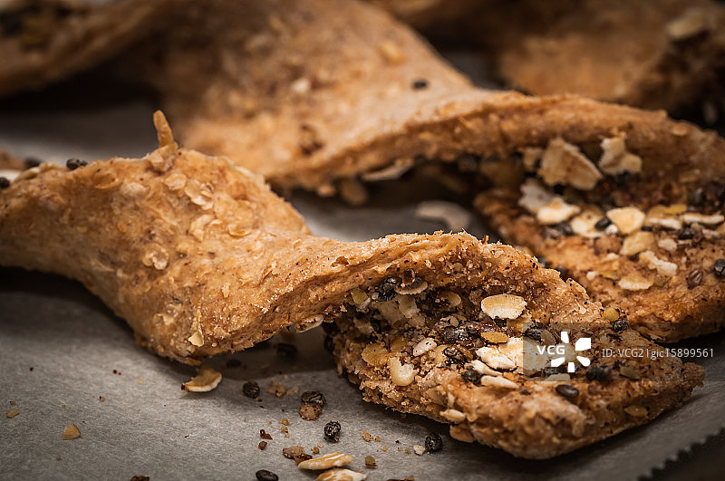 烤麻花图片素材