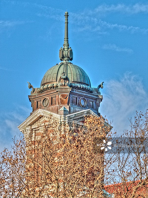 埃利斯岛图片素材