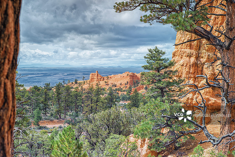红峡谷景观图片素材