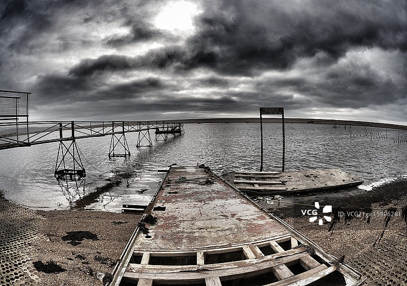 牡蛎养殖场图片素材