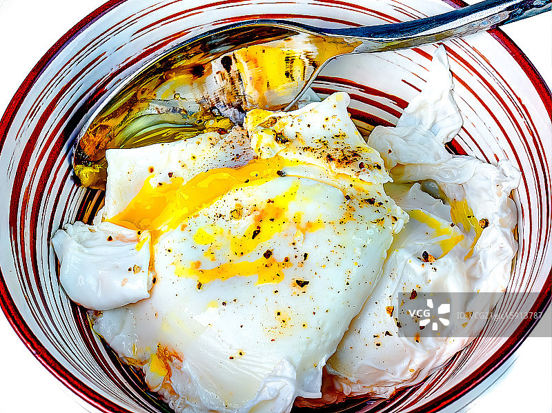 HDR溏心煎蛋图片素材