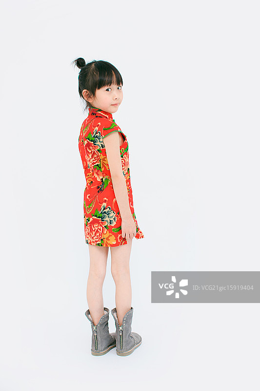 中国娃娃图片素材