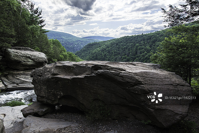 卡特斯基尔瀑布图片素材