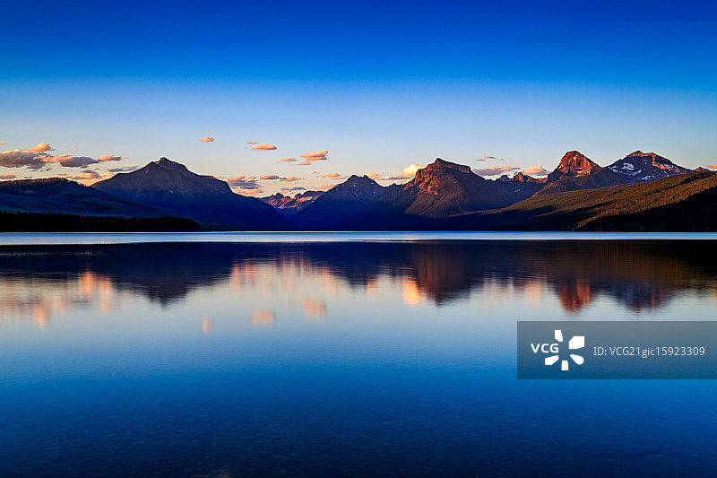 阿普加尔的麦克唐纳湖图片素材