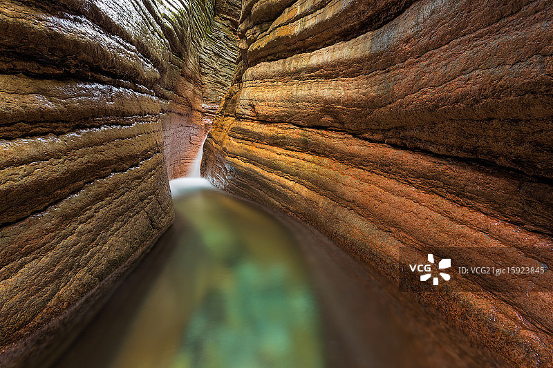 红色峡谷图片素材