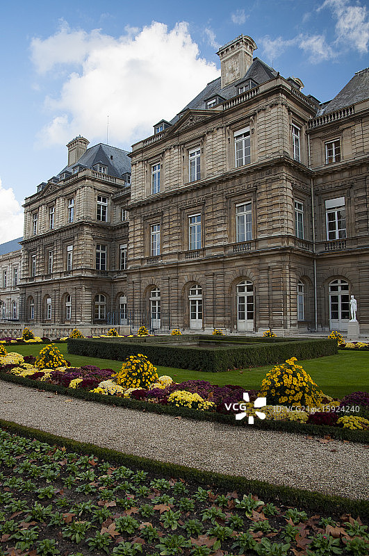 卢森堡花园图片素材