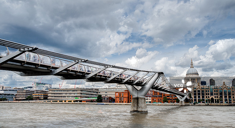 千禧桥图片素材