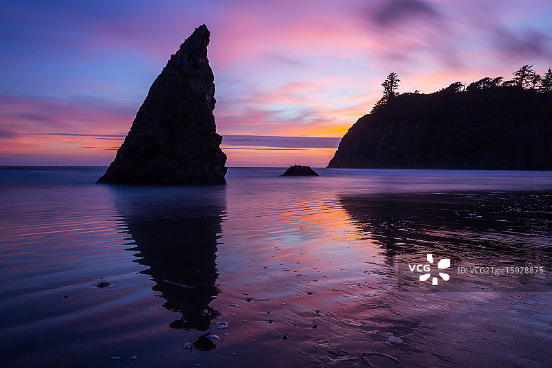 红宝石海滩 - 华盛顿州图片素材