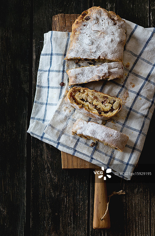 苹果馅卷图片素材